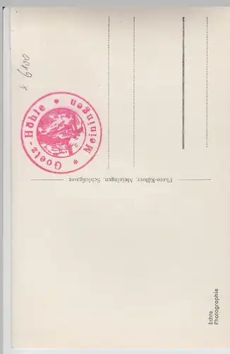 (65222) Foto AK Meiningen, Goetz-Höhle, Eingang zum großen Dom