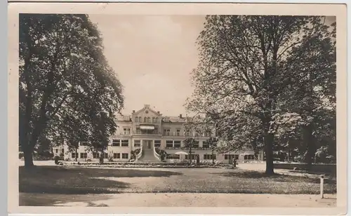 (65217) Foto AK Bad Köstritz, Kurhaus 1939