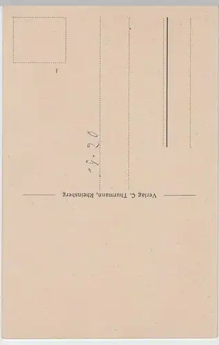 (65192) AK Rheinsberg i.d. Mark, Arbeitszimmer im Schloss 1920