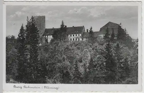 (65167) AK Burg Rabenstein (Fläming) 1942