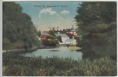 (65089) AK Kloster St. Mariental bei Ostritz, 1924