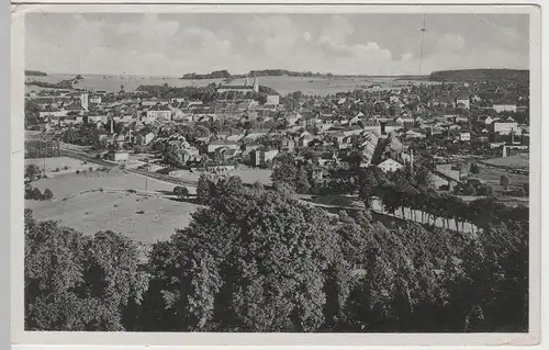 (65080) AK Schleiz, Gesamtansicht 1940er