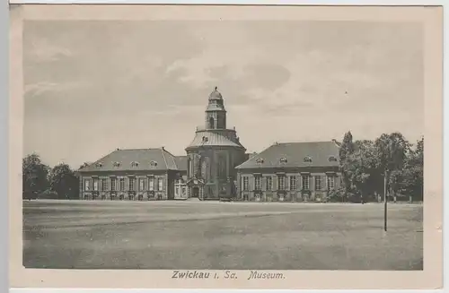 (65065) AK Zwickau, Museum, vor 1945