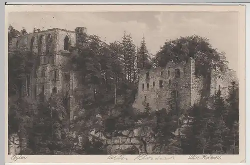 (65033) AK Oybin, Ruinen 1931