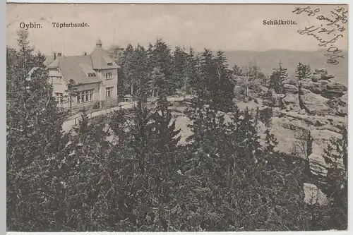 (65028) AK Oybin, Töpferbaude um 1920