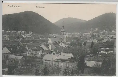 (65018) AK Friedrichroda, Panorama 1911