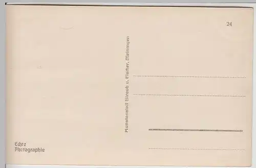 (65003) Foto AK Friedrichroda, Blick v. Schmücklefelsen z. Kühlen Tal, vor 1945