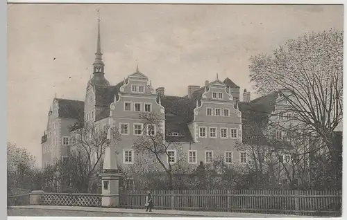 (64984) AK Doberlug, Dobrilugk, Schloss, Feldpost 1916