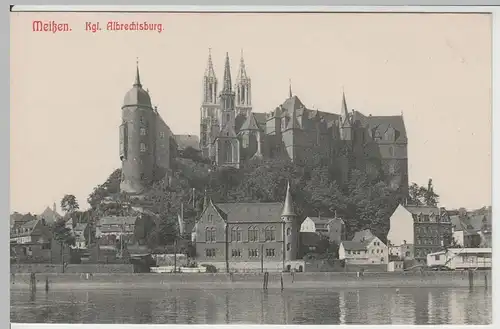 (64822) AK Meißen, Albrechtsburg u. Dom, vor 1945