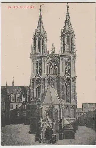 (64802) AK Meißen, Dom, vor 1945