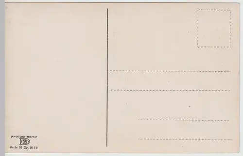 (64639) AK Sächs. Schweiz, Lilienstein im Winter 1910er