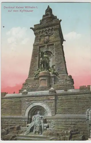 (64520) AK Steinthaleben, Kyffhäuserdenkmal 1935