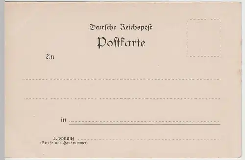 (64374) AK Gruss aus Berlin, Alexanderplatz, Stadtbahn, Rathaus um 1900