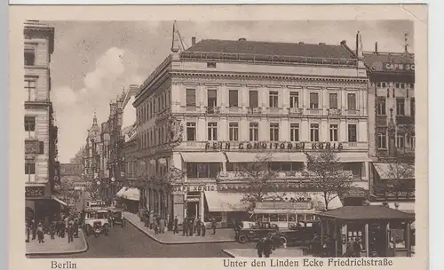 (64362) AK Berlin, Unter den Linden Ecke Friedrichsstraße 1931