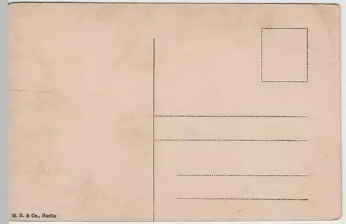 (64460) AK Weimar, Goethes Gartenhaus, Schlafzimmer, vor 1945