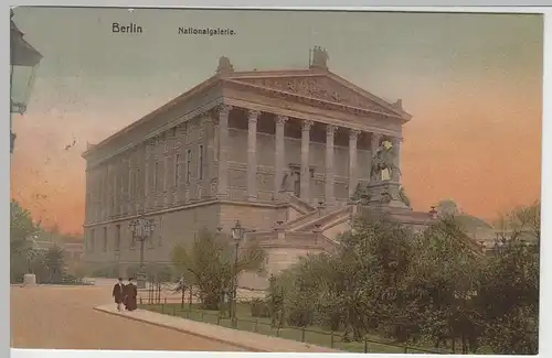 (64294) AK Berlin, Nationalgalerie 1910