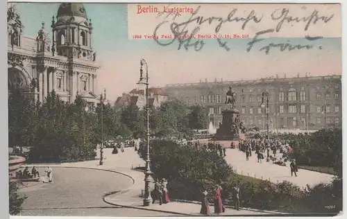 (64280) AK Berlin, Lustgarten 1906