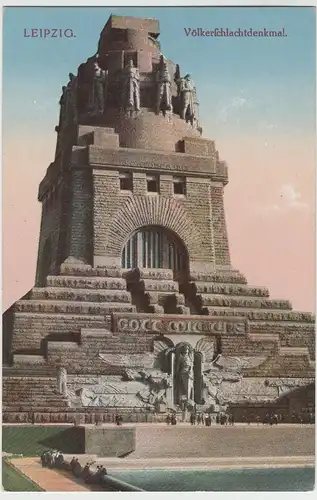 (64103) AK Leipzig, Völkerschlachtdenkmal, vor 1945