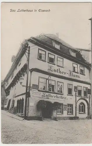 (64046) AK Eisenach, Lutherhaus, vor 1945