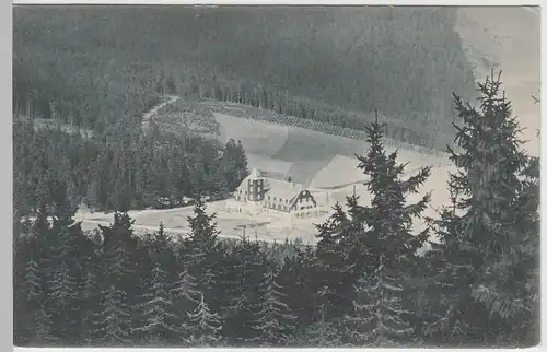 (63958) AK Unterwiesenthal im Erzgebirge, Rotes Vorwerk 1912