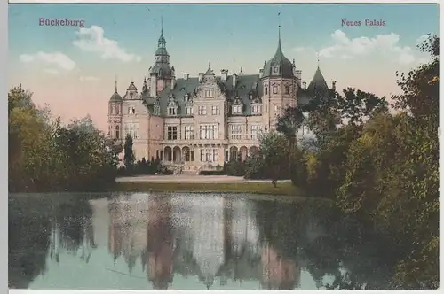 (63797) AK Bückeburg, Neues Palais, Herminen-Palais 1915