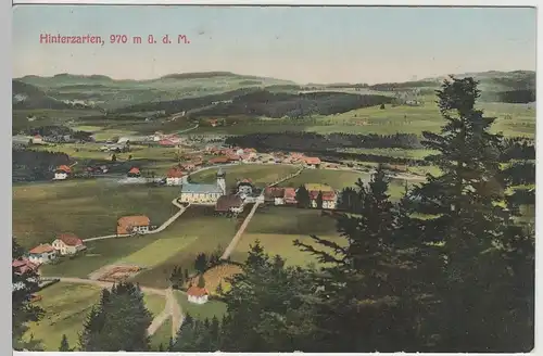 (63770) AK Hinterzarten, Südschwarzwald, Panorama 1914