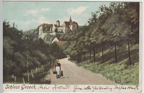 (63758) AK Schloss Goseck 1908