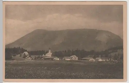 (63647) AK Jachenau, Panorama 1921