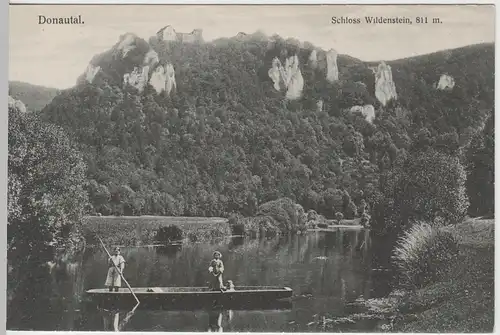 (63631) AK Leibertingen, Donautal, Burg Wildenstein, vor 1945
