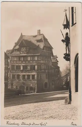 (63386) Foto AK Nürnberg, Albrecht-Dürer Haus 1933-45