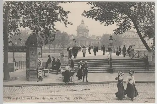 (63248) AK Paris, Le Pont des Arts et l'Institut, vor 1945
