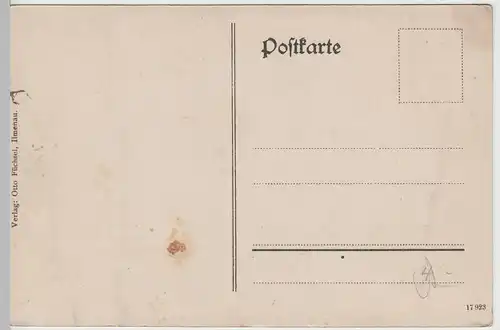 (62980) AK Kickelhahn bei Ilmenau, Goethe als Greis, vor 1945