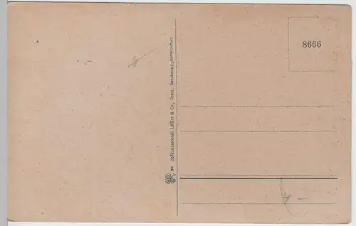 (62957) AK Adlersberg Stutenhaus, Roter Stein, vor 1945