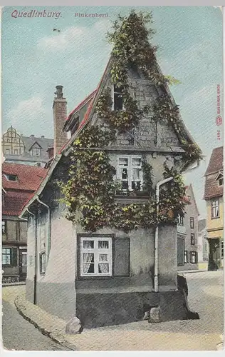 (62783) AK Quedlinburg, Finkenherd, vor 1920