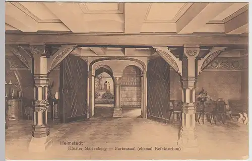 (62577) AK Helmstedt, Kloster St. Marienberg, Gartensaal, 1910