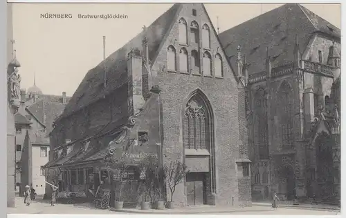 (62474) AK Nürnberg, Bratwurstglöcklein vor 1945
