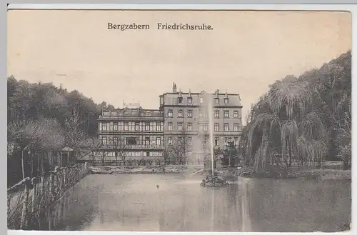 (62361) AK Bergzabern, Friedrichsruhe 1919