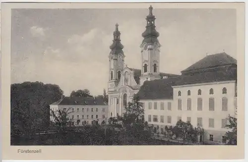 (61778) AK Fürstenzell, Kloster mit Klosterkirche, 1944