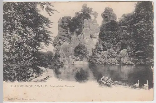 (61615) AK Externsteine i. Teutoburger Wald, Seeseite, vor 1905