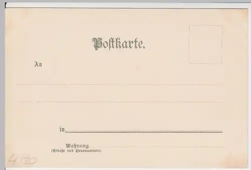 (61599) AK München, Hofbräuhaus, Litho., bis um 1905