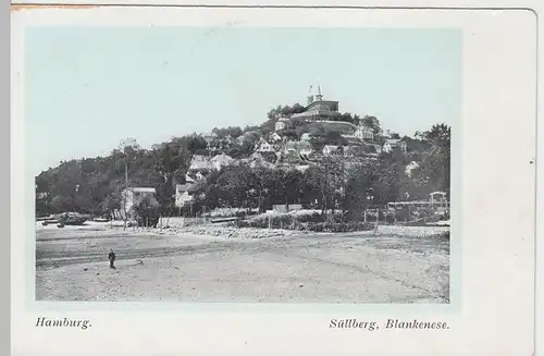 (61452) AK Hamburg, Blankenese, Süllberg, bis um 1905