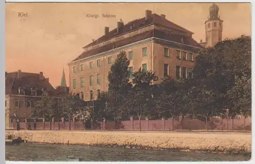 (61188) AK Kiel, Königl. Schloss 1909