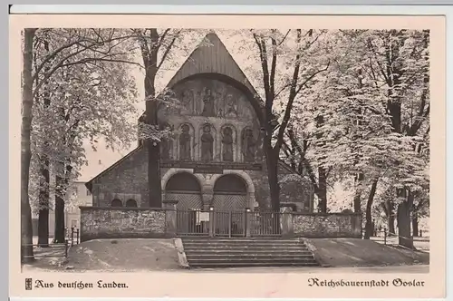 (61167) Foto AK Goslar, Harz, Domkapelle 1937
