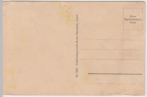 (61013) AK Weimar, Großherzogl. Schloss, grüner Markt, bis 1926