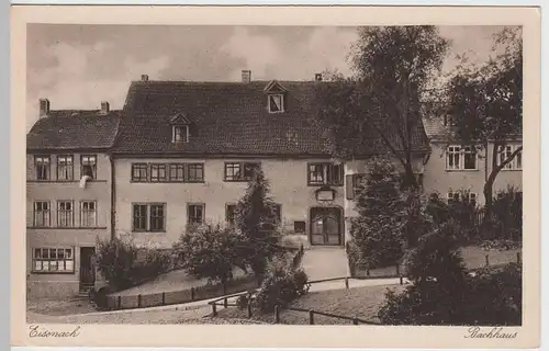 (61002) AK Eisenach, Bachhaus, ab 1919