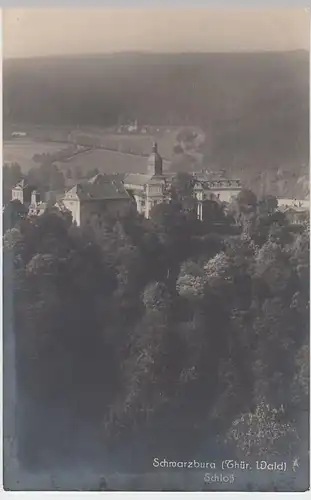 (60902) Foto AK Schwarzburg, Schloss, vor 1945