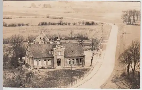 (55235) Foto AK, Schule o.ä., Luftbild Bremen 1910-30er