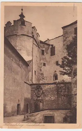 (60599) AK Salzburg, Festung Hohensalzburg, Aussichtsturm, 1936