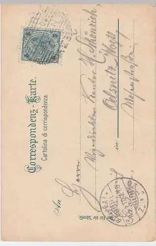 (55004) AK Bozen, Walther-Denkmal 1903