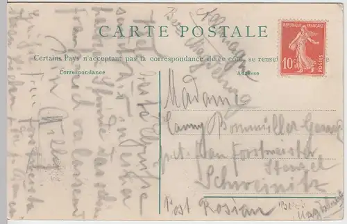 (54983) AK Rouen, Statue de Napoléon Ier 1910er